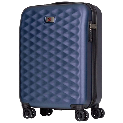 Wenger LUMEN 20 Inch Carry-On Suitcase Blue